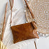 Chestnut Brown Boho Sunflower Crossbody Bag - SOULZA AUSTRALIA