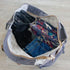 Turquoise Starlight Weekender Overnight Tote Bag - SOULZA AUSTRALIA