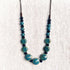 Rustica Blue Bead Pendant Necklace - SOULZA AUSTRALIA
