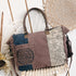 Purple Plum Weekender Overnight Tote Bag - SOULZA AUSTRALIA