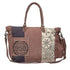 Purple Plum Weekender Overnight Tote Bag - SOULZA AUSTRALIA