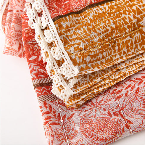 Terracotta Mix Bohemia Scarf
