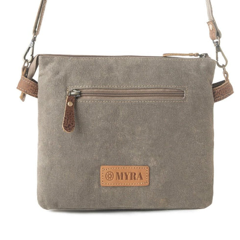 Charlotte Vine Leather & Canvas Crossbody Bag - SOULZA AUSTRALIA