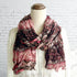 Bohemia Dusty Rose Ruffle Fabric Scarf - SOULZA AUSTRALIA