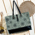 Mosaic Teal Weekender Overnight Tote Bag - SOULZA AUSTRALIA