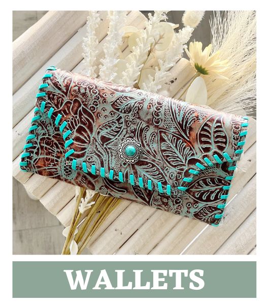 Soulza Boho Leather Wallet Purse