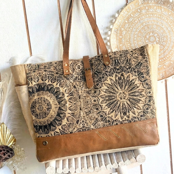 Florence Vintage Weekender Overnight Bag