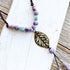 Pastel Leaf Multicolour Bead Necklace - SOULZA AUSTRALIA