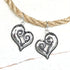 Allure Silver Asymmetrical Heart Earrings - SOULZA AUSTRALIA