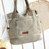 Camille Vintage Canvas Tote Bag