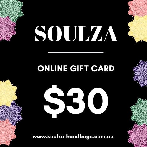 Gift Card $30 - SOULZA AUSTRALIA