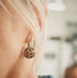 Leopard Glass and Bronze Earrings - SOULZA AUSTRALIA