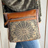 Aurora Boho Leather & Canvas Crossbody Bag - SOULZA AUSTRALIA