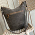 Phoenix Boho Leather & Canvas Shoulder Bag - SOULZA AUSTRALIA
