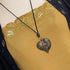 Boho Vintage Antique Bronze Heart Pendant - SOULZA AUSTRALIA