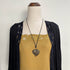 Boho Vintage Antique Bronze Heart Pendant - SOULZA AUSTRALIA