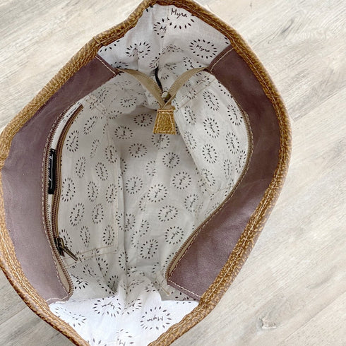 Felicity Boho Natural & Grey Crossbody Bag - SOULZA AUSTRALIA